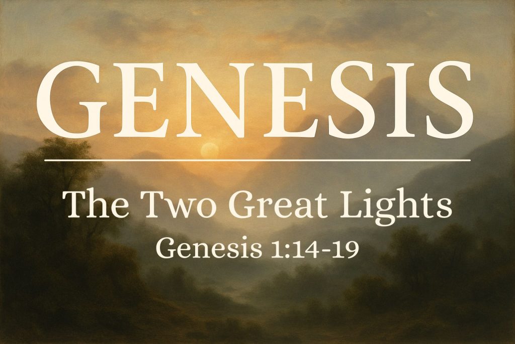 The Two Great Lights | Genesis 1:14-19
