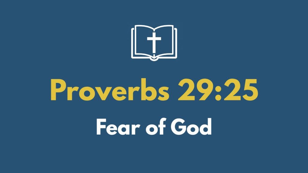 Fear of God | Proverbs 29:25